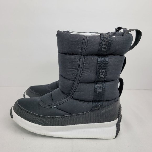 Sorel Out N About Puffy Mid Boots Women's Black NL3804-010 US Size 7 NWT - Picture 2 of 12